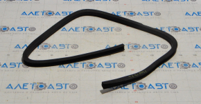 Front left glass seal Fiat 500 12-19