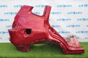 Quarter wing rear right Nissan Rogue 14-20 red, dent