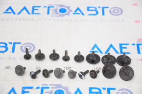Hardware for front bumper BMW X5 E70 07-13 incomplete