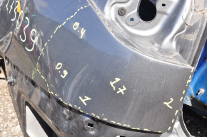Quarter wing rear left Lexus RX350 RX450h 10-15 graphite, dented at the bottom, putty