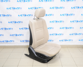 Passenger seat BMW X5 E70 07-13 with airbag, electric, leather, beige