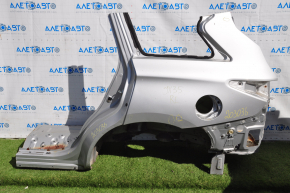 Quarter wing rear left Infiniti JX35 QX60 13-20 pre-rest, silver, small bumps