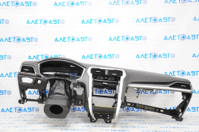 Torpedo front panel with AIRBAG Ford Fusion mk5 13-20 black