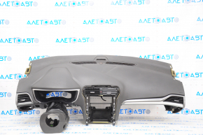 Torpedo front panel with AIRBAG Ford Fusion mk5 13-20 black