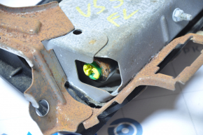 Airbag driver knee airbag left Toyota Camry v55 15-17 usa black, rusty pyropatron, scratches