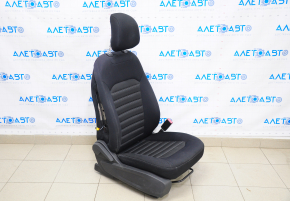 Passenger seat Ford Fusion mk5 13-15 without airbag, mechanical, cloth, black