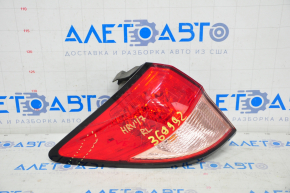 Light outer wing left Honda HR-V 16-18 crack on glass, cracks on housing, broken fasteners