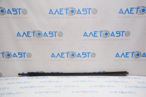 Door-glass molding, central front left, Toyota Highlander 2008-2010, matte
