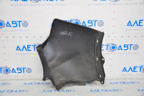 Rear bumper bare left Honda HR-V 16-22 black, scratches