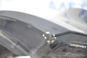 Rear bumper bare right Honda HR-V 16-22 black, scratch