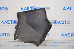 Rear bumper bare right Honda HR-V 16-22 black, scratch