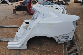 Quarter wing rear left VW Jetta 11-18 USA white, on body, poke