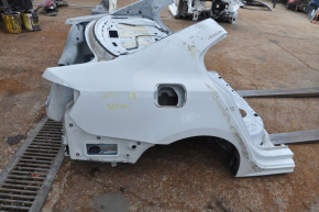 Quarter wing rear right VW Jetta 11-18 USA white, on the body