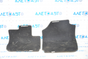 Set of floor mats for Honda HR-V 16-22 black, chemically treated