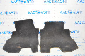 Set of floor mats for Honda HR-V 16-22 black, chemically treated