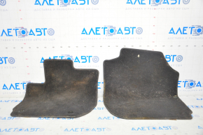 Set of floor mats for Honda HR-V 16-22 black, chemically treated