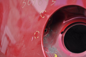 Quarter wing rear left Toyota Prius 30 10-12 red, on the body, bumps