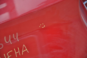 Quarter wing rear right Toyota Prius 30 10-12 red, on the body, painted, poked