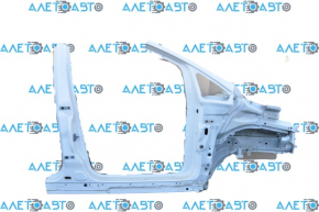 Front quarter right Ford C-max MK2 13-18 white, with central pillar