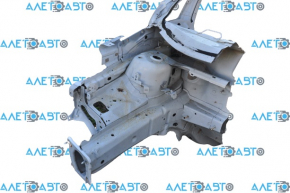 Front quarter right Ford C-max MK2 13-18 white, with central pillar