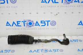 Steering rod with tip right BMW X5 E70 07-13 cracked boot
