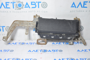 Airbag knee driver's left Toyota Highlander 14-19 black, scratches