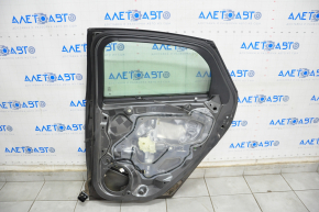 Door assembly rear right Ford Focus mk3 11-18 graphite J7, dented