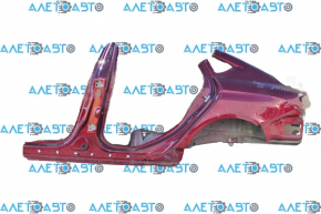 Quarter wing rear left Chrysler 200 15-17 red, with central pillar