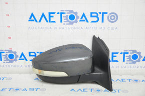 Side mirror right Ford Focus mk3 15-18 rest 7 pins, turn signal, graphite