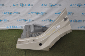Lincoln MKX 16-18 left rear fender dent beige