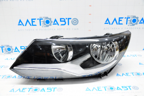 Headlight front left VW Tiguan 12- ELECTRIC TYC