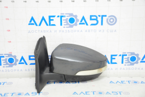 Side mirror left Ford Focus mk3 15-18 rest, 5 pins, turn signal, graphite