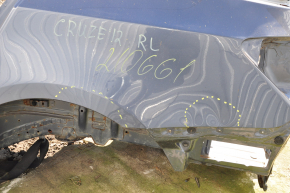 Quarter wing rear left Chevrolet Cruze 11-16 blue, dent, with central pillar