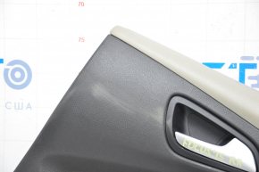 Door trim card rear right Ford Focus mk3 11-18 beige, with black insert, scratches