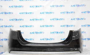Rear bumper bare Ford Fusion mk5 13-18 black, dented, crack in mount