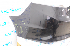 Rear bumper bare Ford Fusion mk5 13-18 black, dented, crack in mount