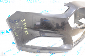 Front bumper bare Ford Fusion mk5 13-16 black, rubbed, cracked