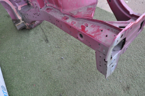 Front quarter left Honda Accord 18-22 red, with central pillar, painted