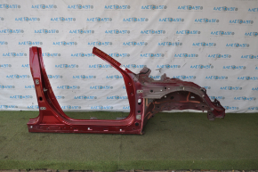 Front right quarter Honda Accord 18-22 red, with central pillar, painted