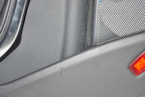 Door trim card rear left Mercedes CLA 14-19 leather black, pressed