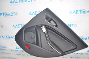 Door trim card rear right Mercedes CLA 14-19 leather black, pressed