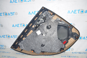 Door trim card rear right Mercedes CLA 14-19 leather black, pressed