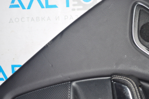 Door trim card rear right Mercedes CLA 14-19 leather black, pressed