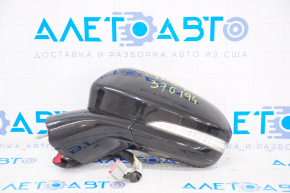 Side mirror left Ford Fusion mk5 13-7 pins, turn signal, heated, black