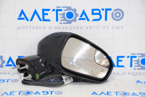 Side mirror right Ford Fusion mk5 13-7 pins, turn signal, heated, black