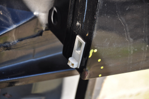 Quarter wing rear right Jeep Compass 11-16 black, bumps, on the body