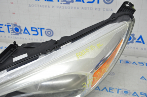 Headlight front left bare Ford Focus mk3 15-18 rest, halogen, light, spider web, for polishing, break crepe