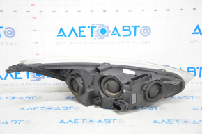 Headlight front left bare Ford Focus mk3 15-18 rest, halogen, light, spider web, for polishing, break crepe