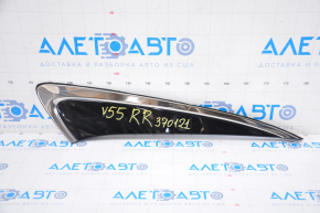 Triangle plug rear wing right Toyota Camry v55 15-17 usa worn, cobweb