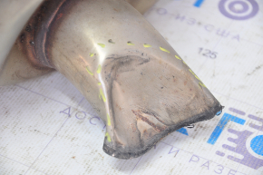 Muffler rear part with barrel Honda HR-V 16-22 dented